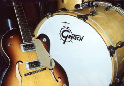 Gretsch Guitar and Drums